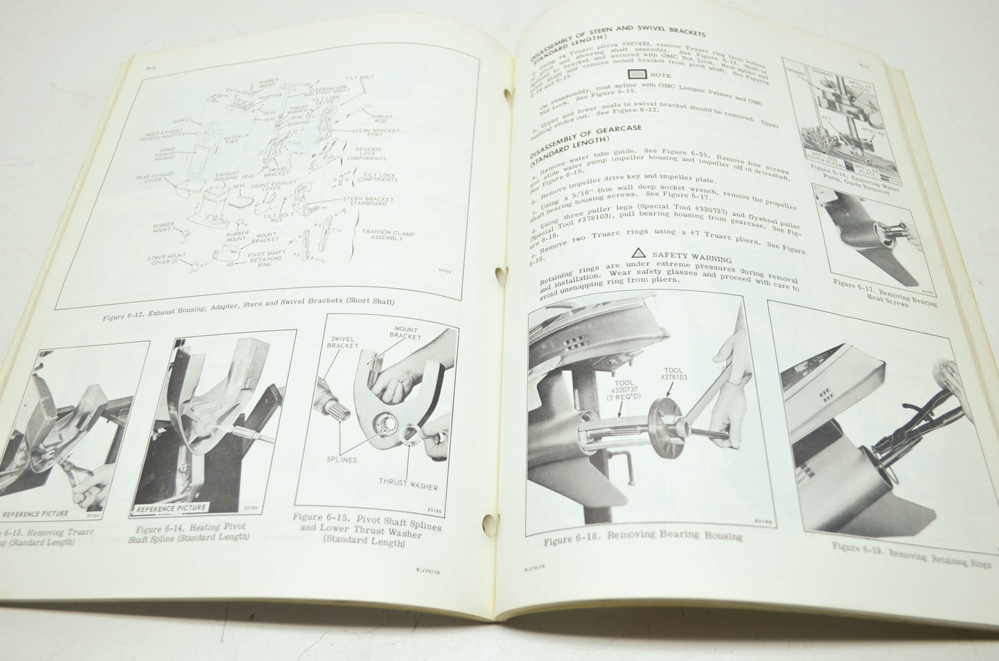 Johnson Outboards '79 70HP 75HP Models Service Manual