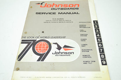 Johnson Outboards '79 V-6 Models Service Manual