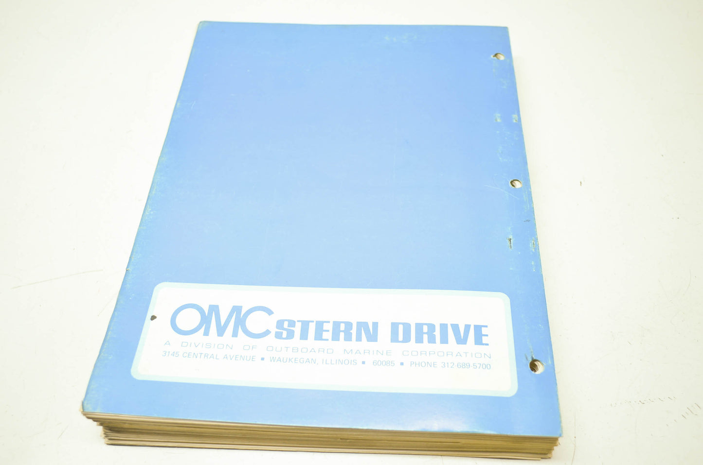 OMC Stern Drive 1977 Service Manual