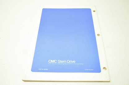 OMC 1979 Zephyr Sail Drive Service Manual