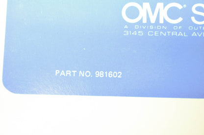 OMC 1979 Zephyr Sail Drive Service Manual
