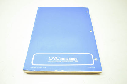 OMC Stern Drive 1979 400-800 Series Service Manual