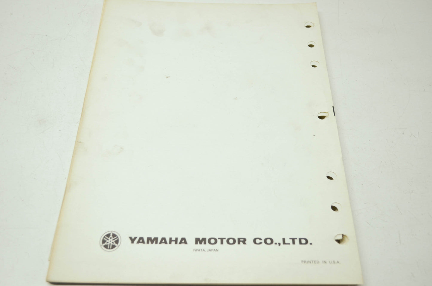 OEM Yamaha LIT-12618-00-41 Service Manual BR250/T(F-L)