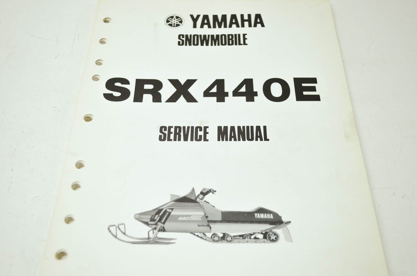 Yamaha Snowmobile SRX440E Service Manual