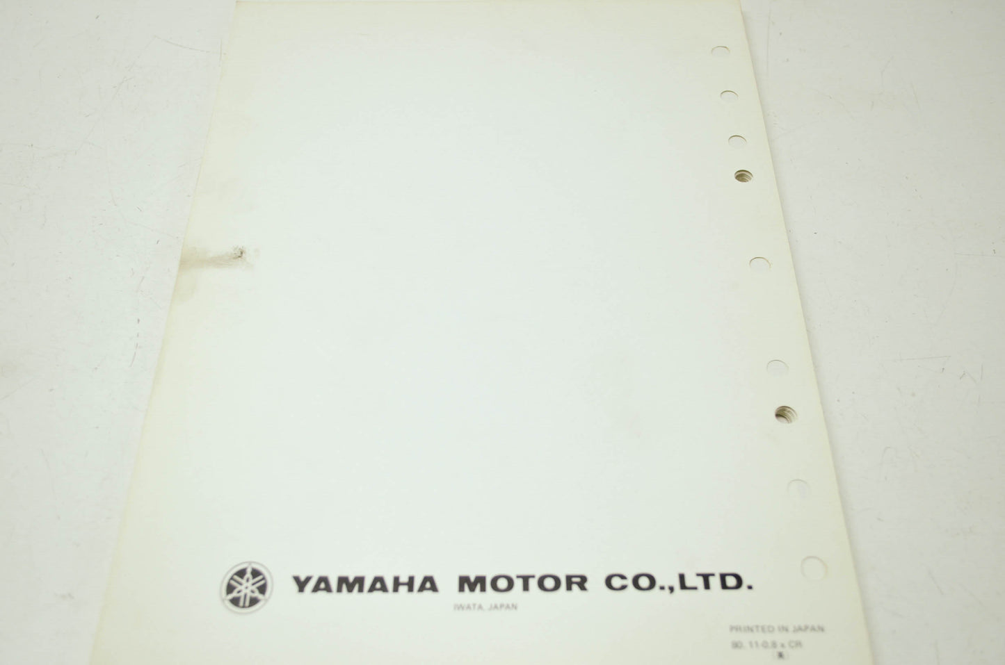 Yamaha Snowmobile SRX440E Service Manual