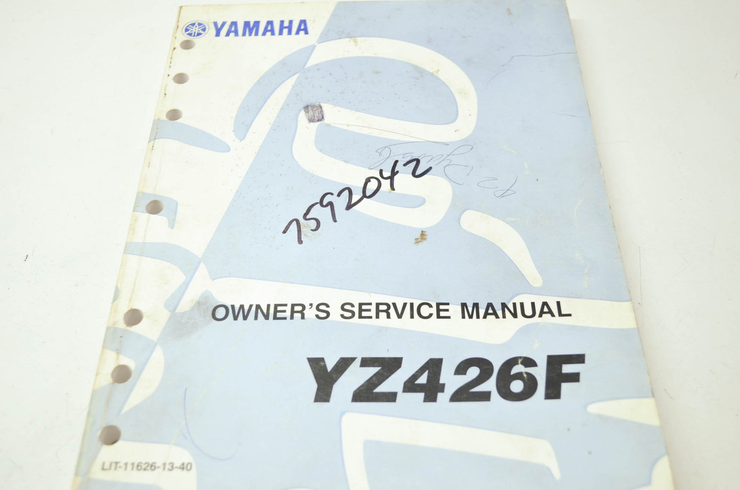 OEM Yamaha LIT-11626-13-40 YZ426F Owner's/Service Manual