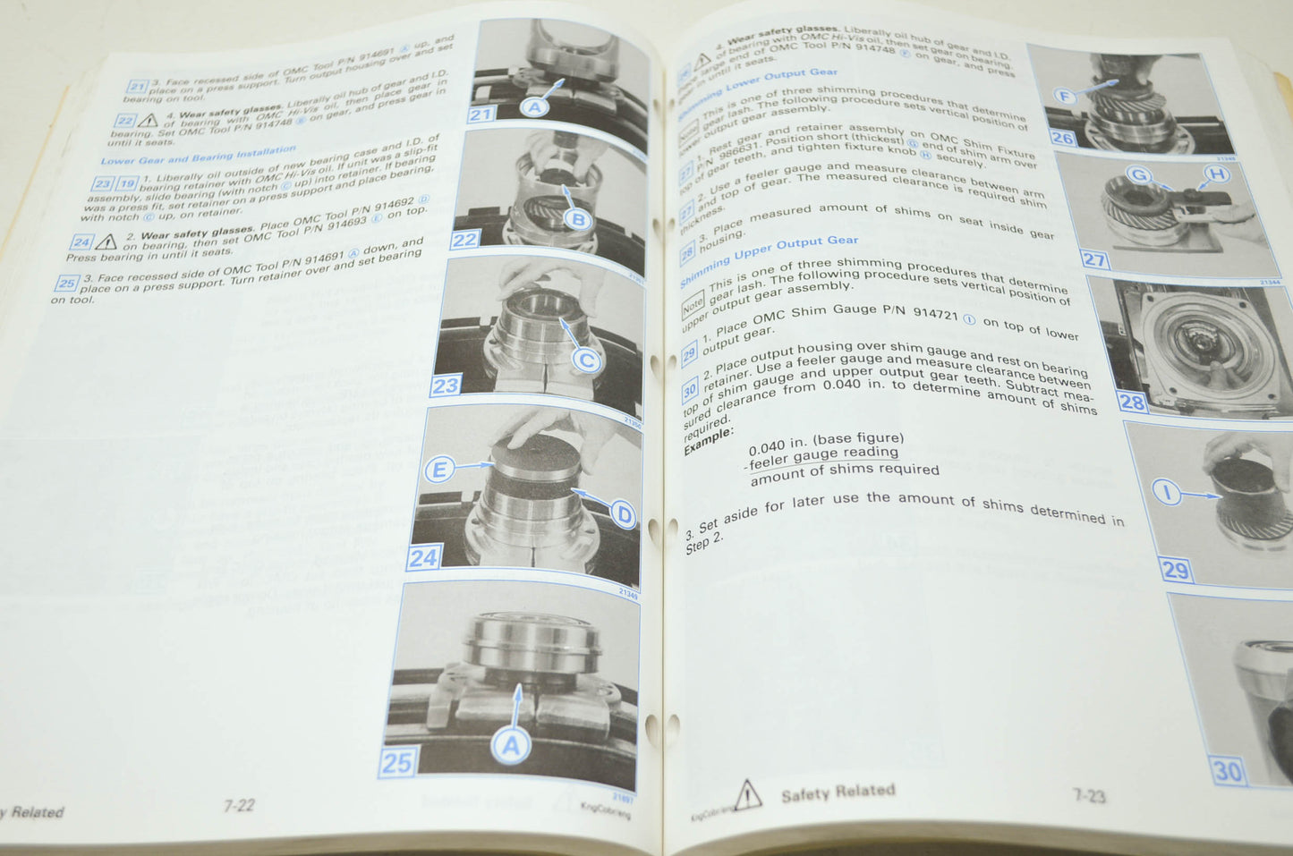 OMC 507954 King Cobra RGD Models Service Manual