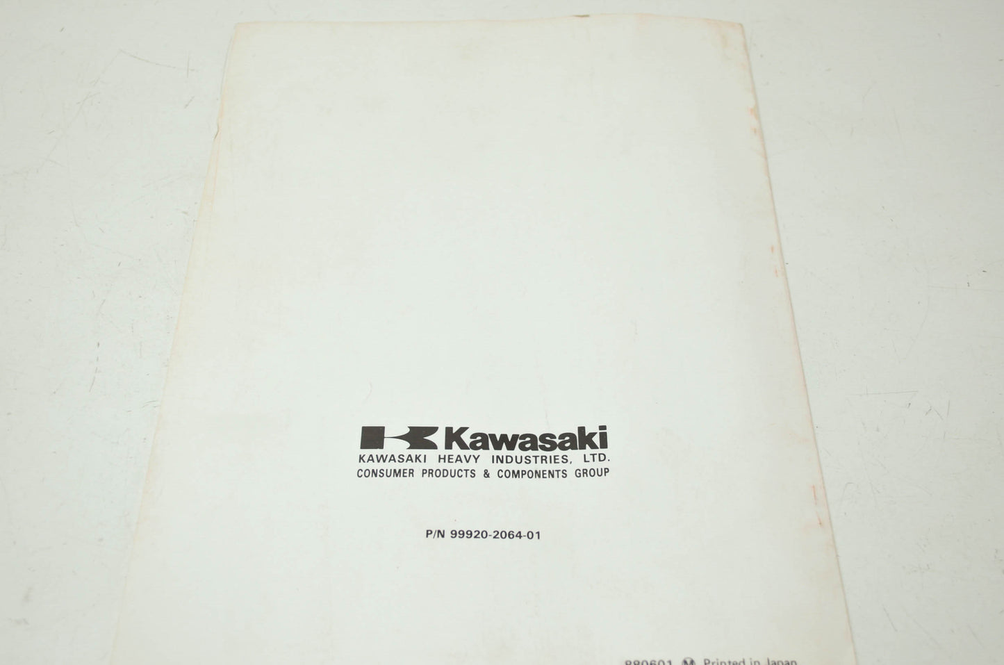 Kawasaki Portable Generator Owner's Manual