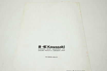 Kawasaki Portable Generator Owner's Manual