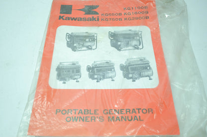 OEM Kawasaki 99920-2004 Owner's Manual KG550B1-2900B1