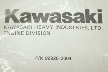 OEM Kawasaki 99920-2004 Owner's Manual KG550B1-2900B1