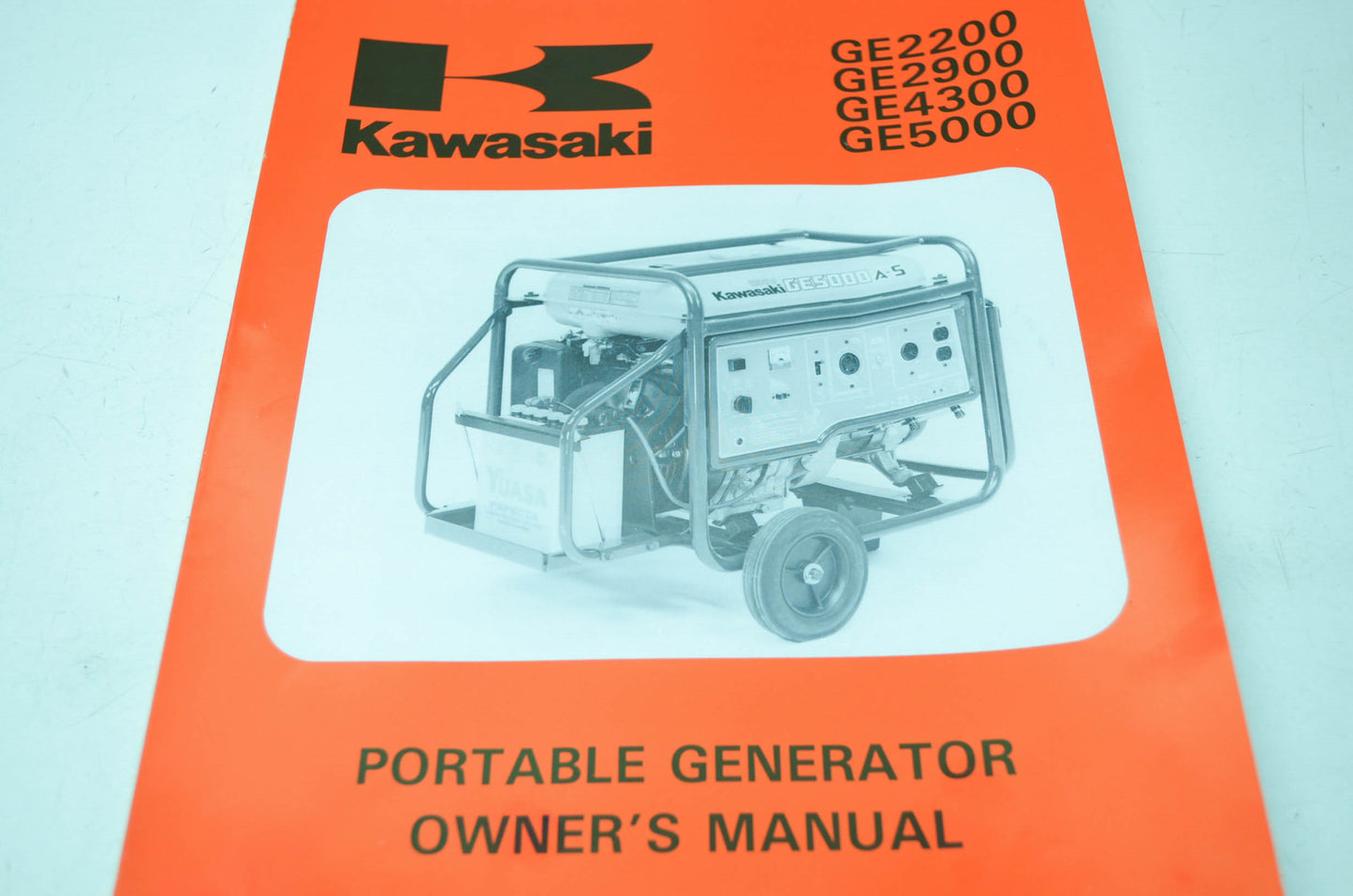 OEM Kawasaki 99920-2089-01 Owner's Manual GEF00A