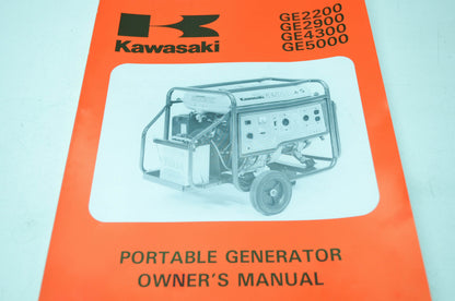 OEM Kawasaki 99920-2089-01 Owner's Manual GEF00A