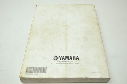 OEM Yamaha LIT-11616-16-45 Service Manual YZF-R6R/SR/RC/SRC