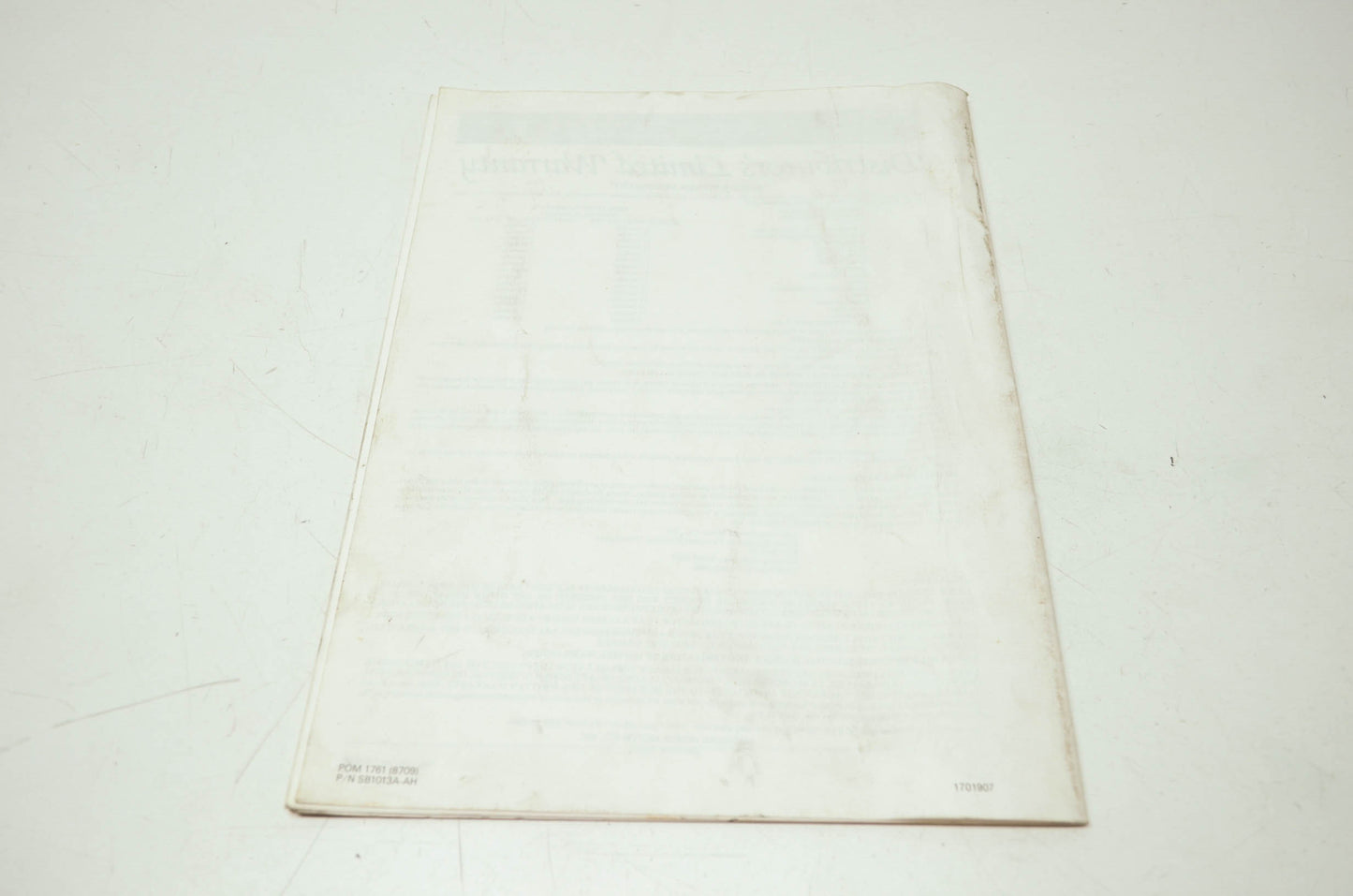 Honda 36' Snowthrower Operator's Manual