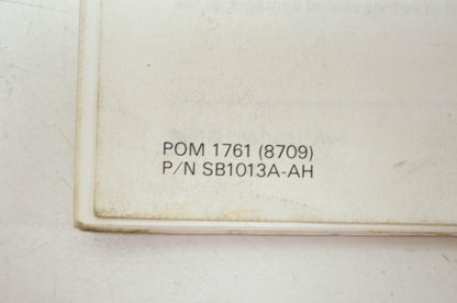 Honda 36' Snowthrower Operator's Manual