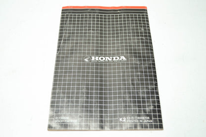 Honda Snowblower HS55 Owner's Manual