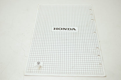 Honda Generator EU3000is Shop Manual