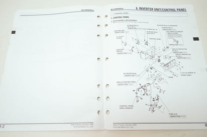 Honda Generator EU3000is Shop Manual