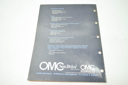 OMC Sea Drive 1.6 2.5 2.6 Liter S-Type Installation Manual