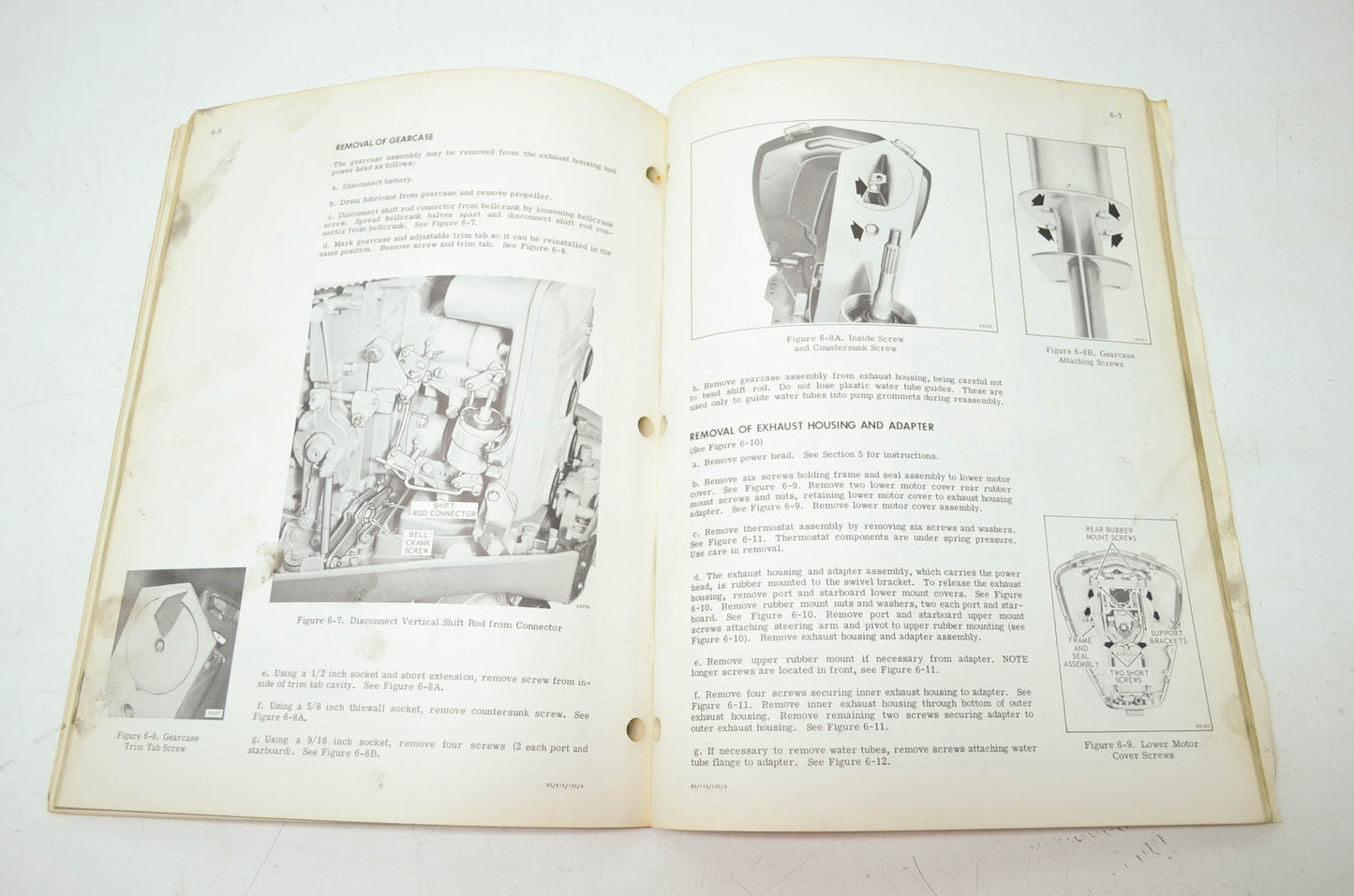 Johnson 1974 85HP Model Service Manual
