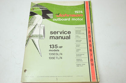 Johnson 1974 135HP Models Service Manual