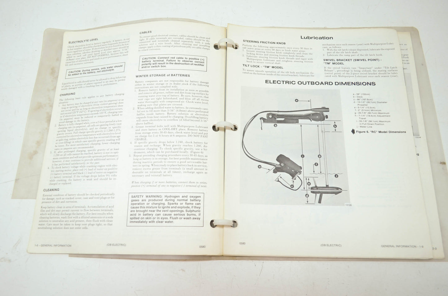 Mercury Electric Outboard Motors Service Manual