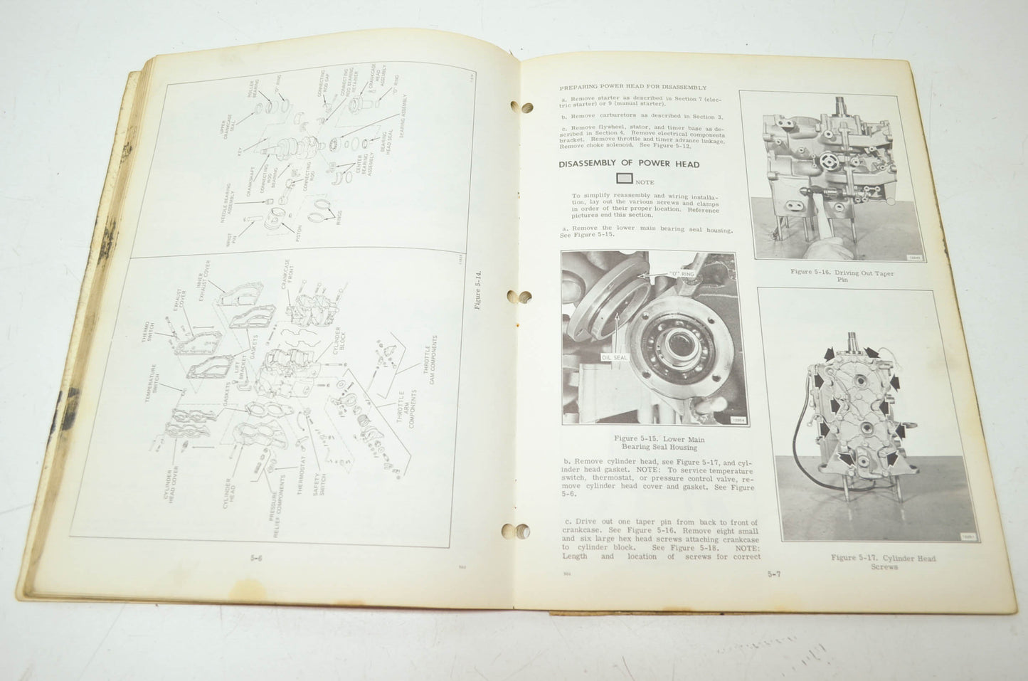 Johnson 1972 50th Anniversary Series 50HP Models Service Manual