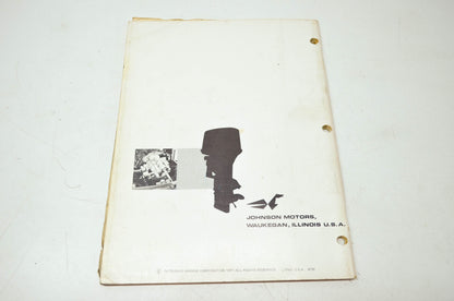 Johnson 1971 50HP Models Service Manual