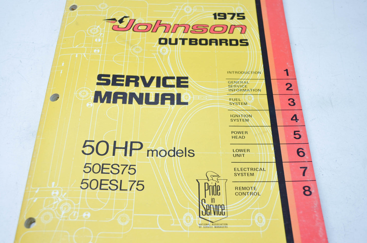 Johnson Outboards 1975 50HP Models Service Manual