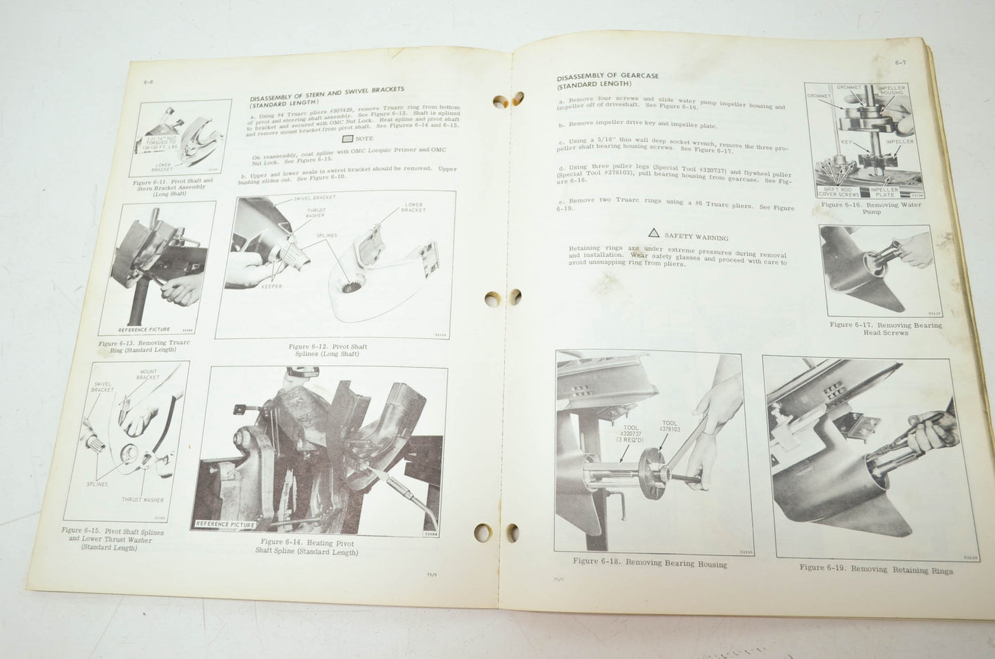 Johnson Outboards 1975 75HP Models Service Manual