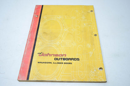Johnson Outboards 1975 85HP Model Service Manual