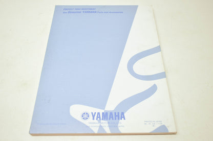 OEM Yamaha LIT-11626-12-54 YZ400FL1 Owner's Service Manual