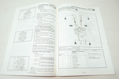 OEM Yamaha LIT-11626-12-54 YZ400FL1 Owner's Service Manual