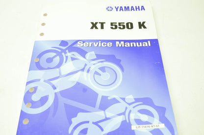 OEM Yamaha LIT-11616-XT-51 XT550K Service Manual