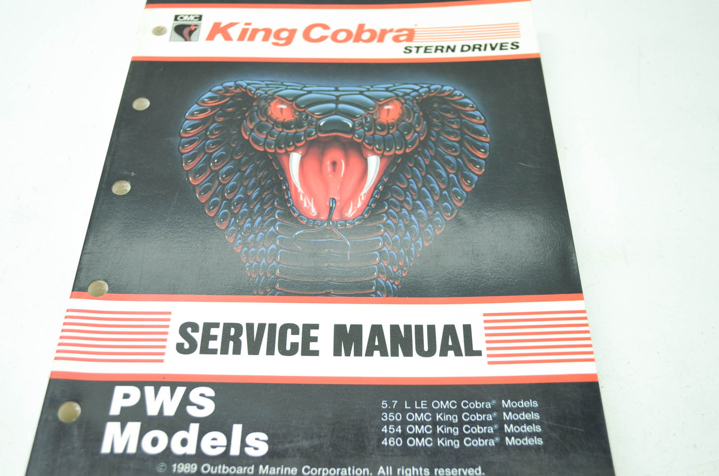 OMC 507879 King Cobra PWS Models Service Manual