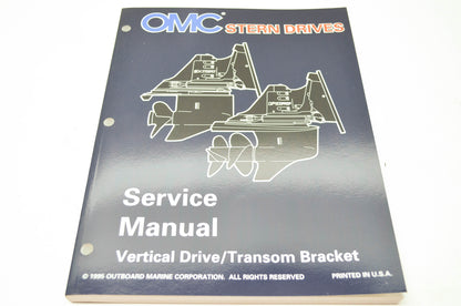 OMC 'NC' Vertical Drive/Transom Bracket Service Manual