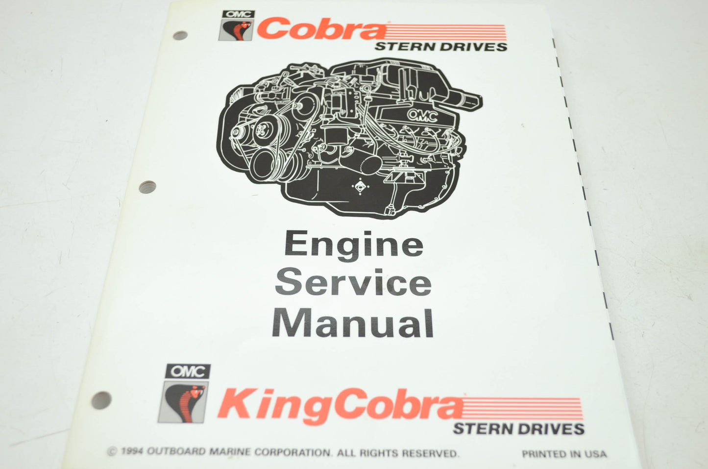 OMC Cobra & King Cobra Engine Service Manual