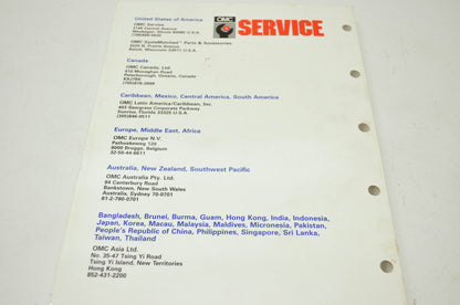 OMC 1991 Johnson 'EI' 40HP-55HP Service Manual