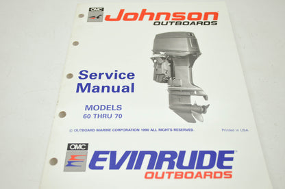 OMC 1991 Johnson 'EI' 60HP-70HP Service Manual