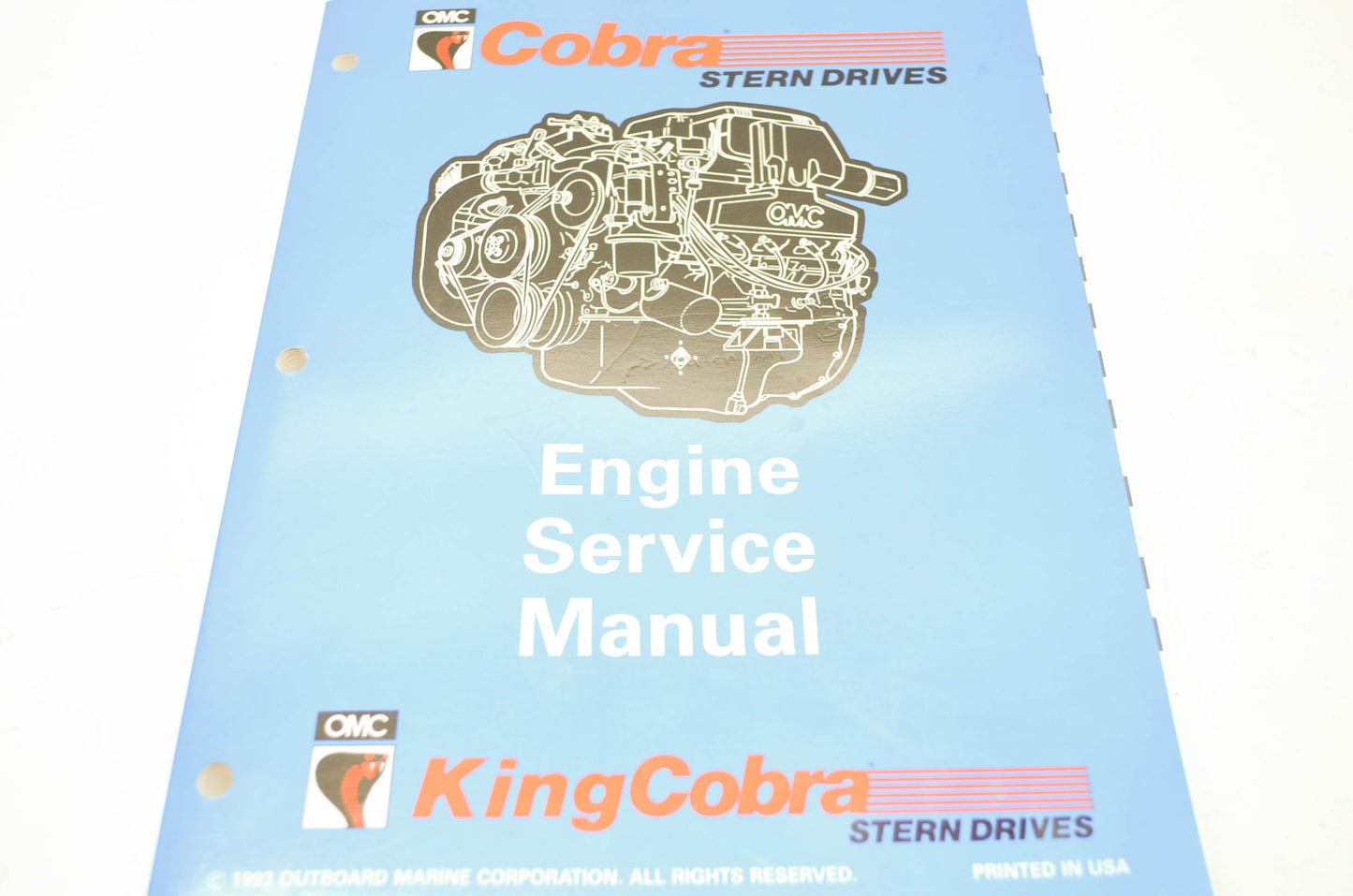 OMC 'MD' Cobra & King Cobra Engine Service Manual