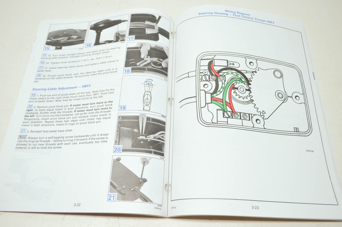 OMC Johnson 'EO' Electric Outboards Service Manual
