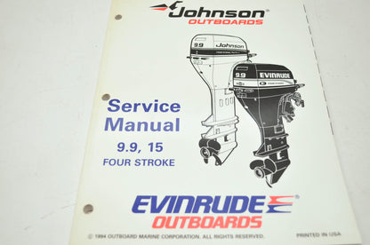 OMC Johnson 'EO' 9.9 15 Four Stroke Service Manual