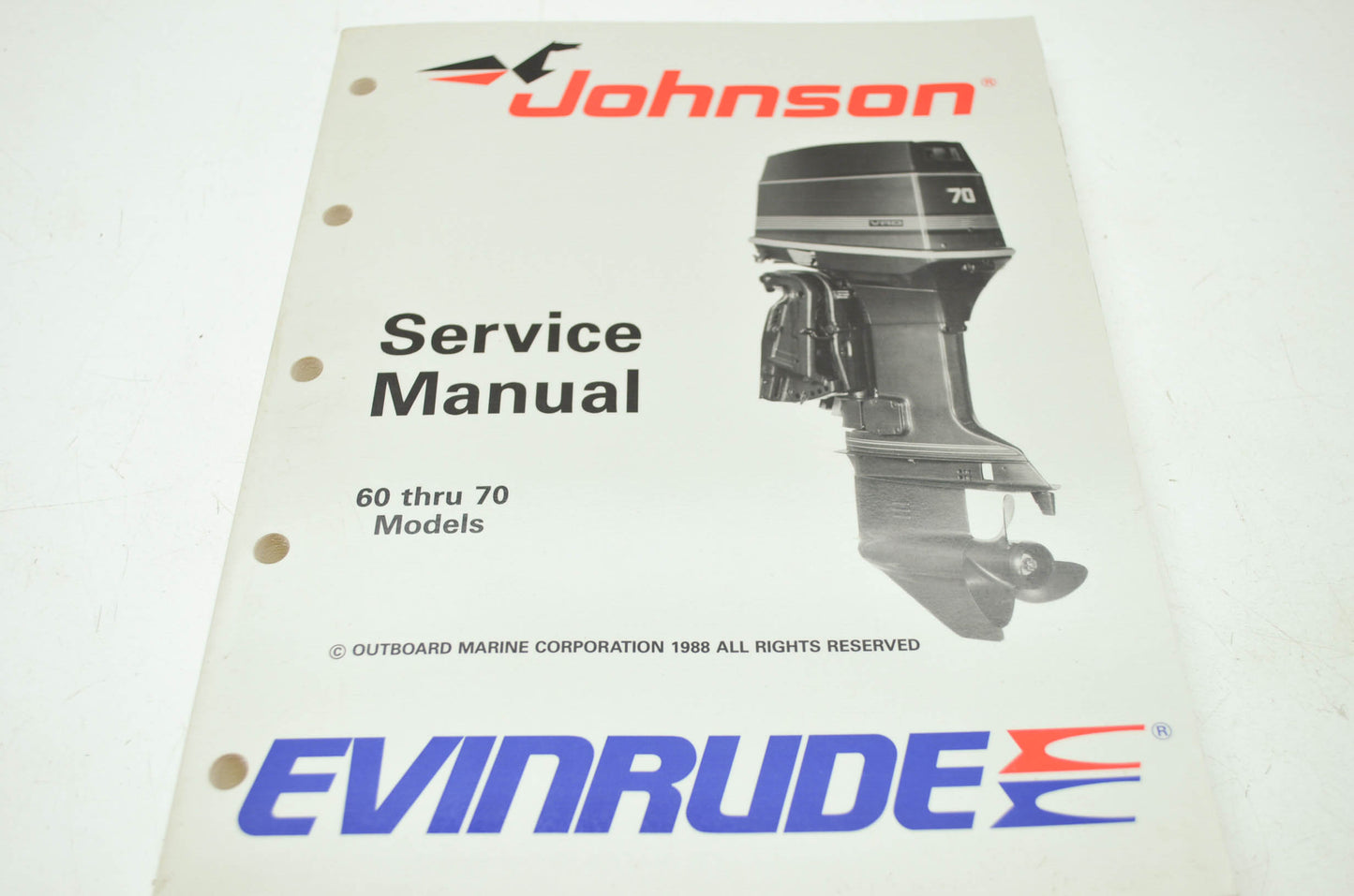 OMC Johnson 'CE' 60HP-70HP Service Manual