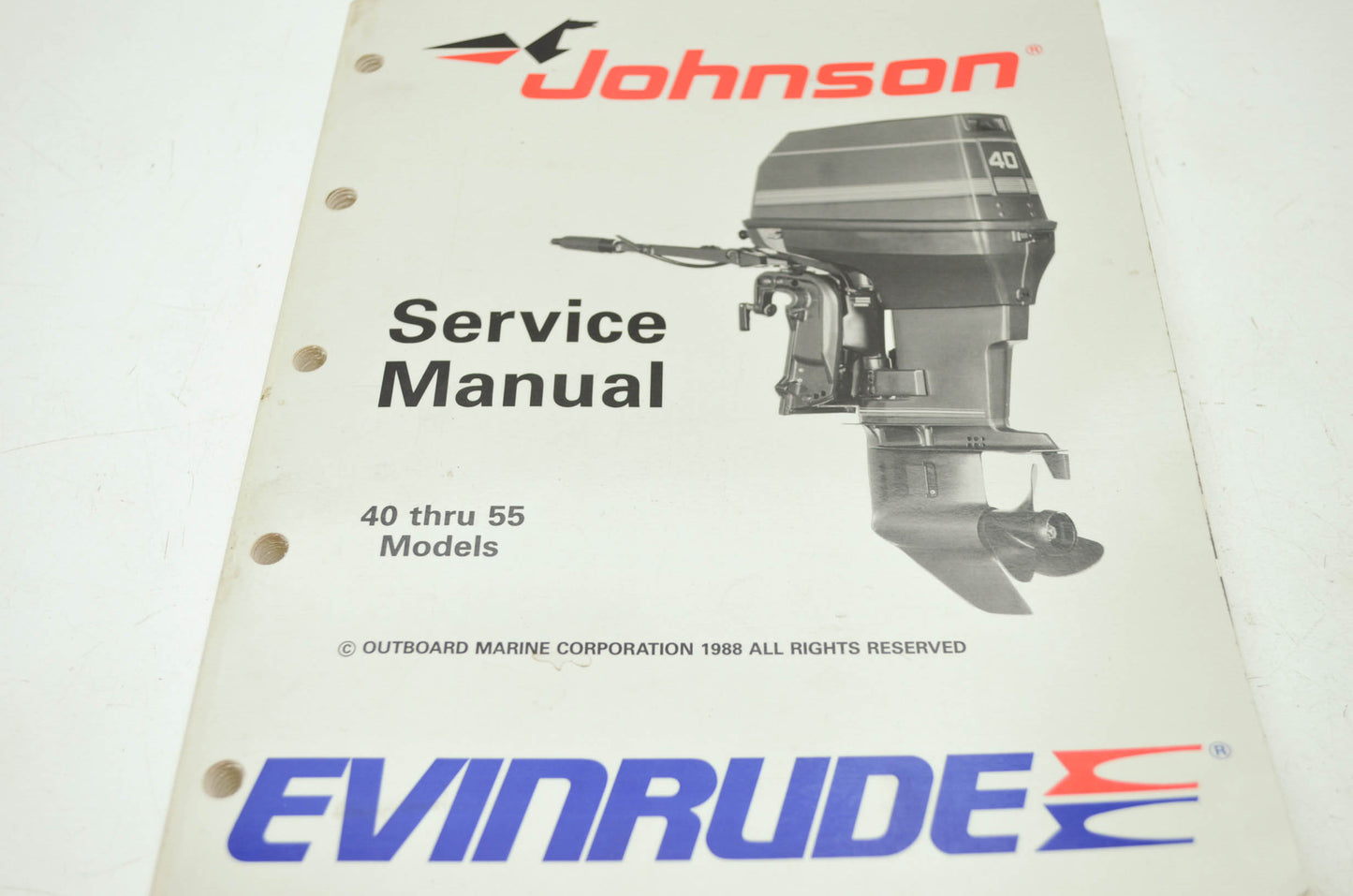 OMC Johnson 'CE' 40HP-55HP Service Manual
