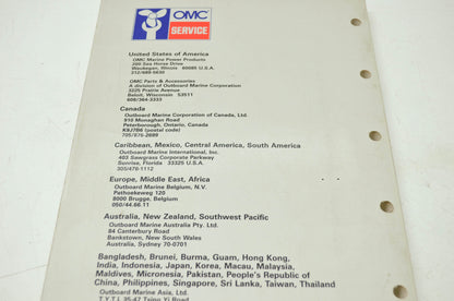 OMC Johnson 'CE' 9.9HP-30HP Service Manual