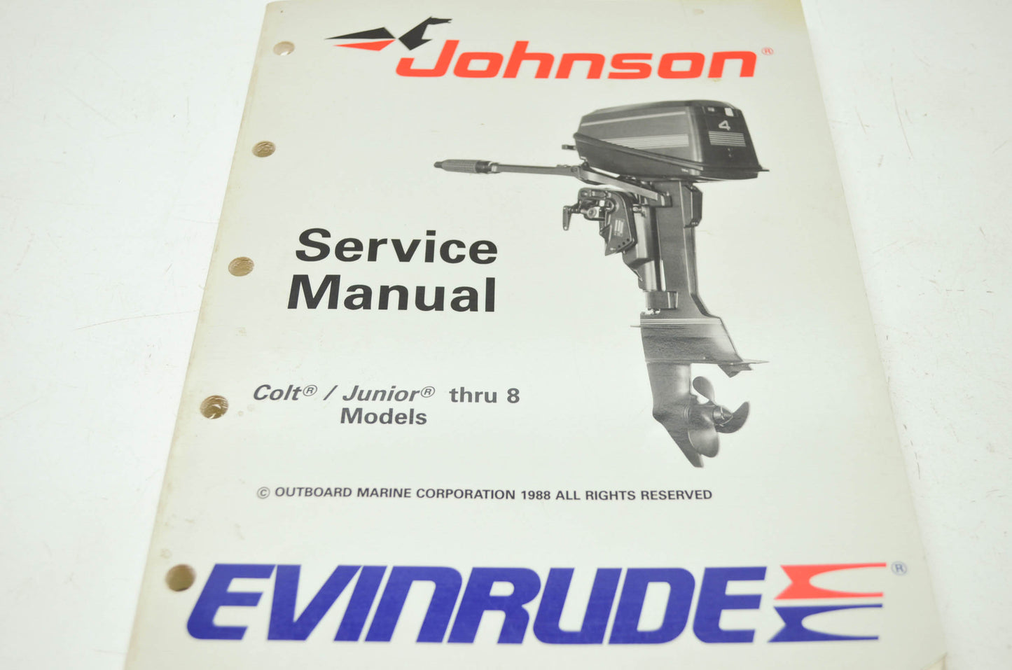 OMC Johnson 'CE' Colt/Junior thru 8 Service Manual
