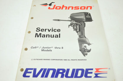 OMC Johnson 'CE' Colt/Junior thru 8 Service Manual