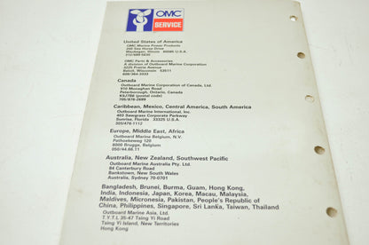 OMC Johnson 'CE' Colt/Junior thru 8 Service Manual