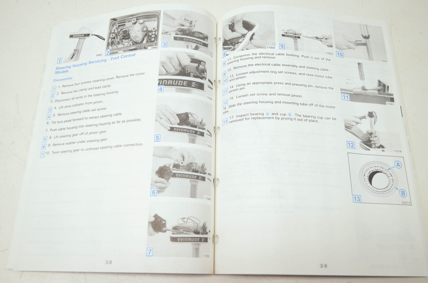 OMC Johnson 'ES' Electric Trollers Service Manual